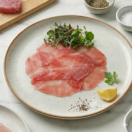 atun carpaccio crudo