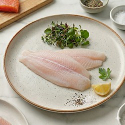 filete mero crudo con piel