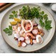 surtido mariscos crudo