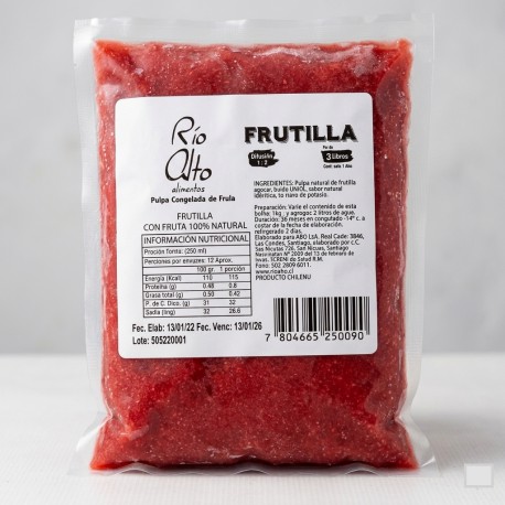 Pulpa de Frutilla